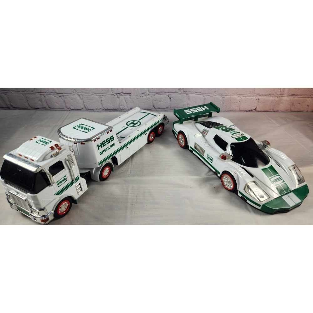 Hess Toy Truck and Dragster Race Car Collectible Vehicle -...